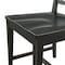 Alaterre Furniture Vienna Wood Dining Chairs, Black Set of 2, PR ANVI01WDC - alternate 6